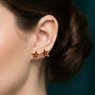 Minimalist Star Stud Earrings